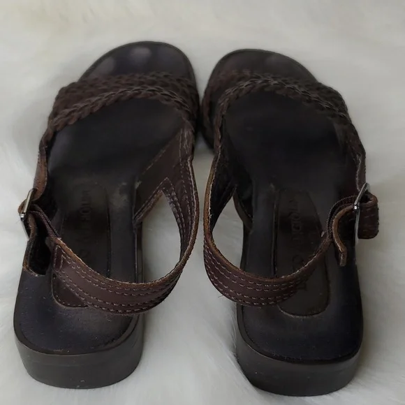 Enzo Angiolini Weaved Leather Strap Sandal - Picture 11 of 15